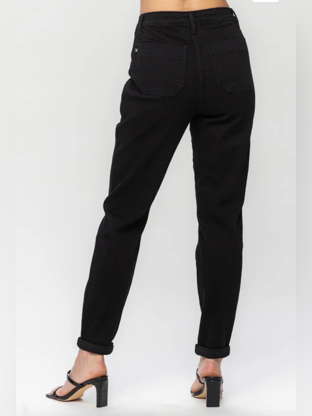 Judy Blue Women’s Jet Black Jogger Jeans 9/29 - Picture 2 of 10